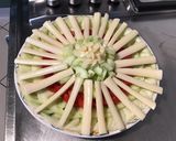 Une image de l'étape 6 de Salade de concombres, tomates, coeurs de palmier au persil et crème de balsamique.
