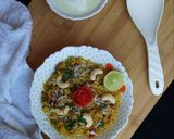 A picture of step 11 of Shahi khichdi.