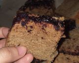 Foto langkah ke 7 dari resep Bolu pisang kukus topping coklat (anti gagal-takaran sendok).