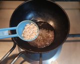 A picture of step 3 of Red Coconut Chutney.