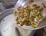A picture of step 5 of Sheer khurma.