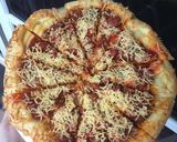 Foto langkah ke 9 dari resep Meat lover pizza with killersoftbread receipt.