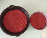 રેડ વેલવેટ સ્કીલેટ કુકીઝ (Red velvet skillet Cookies Recipe in G રેસીપી સ્ટેપ5ફોટો