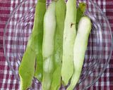A picture of step 1 of Bottle gourd Rind Sambharo.