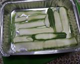 Foto del passaggio 4 della ricetta Sformatino zucchine speck e scamorza