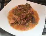 Foto del paso 9 de la receta: Pechuga de pollo rellena Sonorense