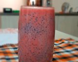 A picture of step 3 of Walnut Strawberry Sabja Smoothie.