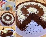 Foto del paso 8 de la receta Bizcocho de chocolate (interior esponjoso y húmedo) con intenso sabor a chocolate