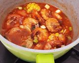 Foto langkah ke 4 dari resep Udang Masak Merah.