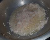 A picture of step 3 of Aloo bhukara(plum) mutton boneless karahi.
