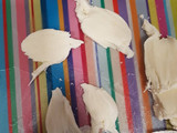 Rollos de pollo rellenos de mozzarela