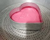 Foto langkah ke 5 dari resep Bolu Red Velvet Ekonomis (Tanpa Pasta Red Velvet).