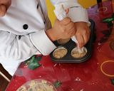 Foto del paso 6 de la receta: Muffins de manzana - canela