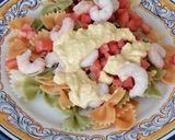 Foto del paso 9 de la receta: Ensalada de pasta con gambas