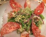 A picture of step 5 of Salad Tsezar.
