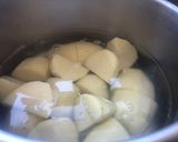 A picture of step 1 of Butternut, Bacon, Blue Cheese and Browned Butter Gnocchi.