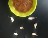 A picture of step 4 of Garlic Chutney (roasted).