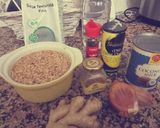 Foto del paso 1 de la receta: Soja al curry con zanahorias caramelizadas (vegetariano)