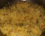 A picture of step 3 of Maharashtrian Poha.