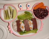 รูปขั้นตอนการทำที่ 2 ของ ต้มเลือดหมู (BLW)(งดปรุงก่อนขวบ)