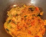 A picture of step 6 of Rava / Sooji Upma.