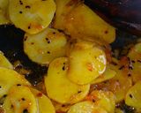 A picture of step 7 of Alo katli.