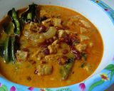 Foto langkah ke 4 dari resep Gulai Kikil Tempe Kacang Merah.