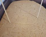 A picture of step 5 of Tres Leches Cake.