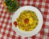 Foto langkah ke 5 dari resep Telur Dadar Daun Bawang.