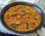 A picture of step 11 of Chicken and Vegetable Paella.
