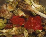 Foto del paso 2 de la receta: Guisado de lechal con alcachofas
