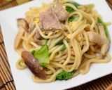 醬香肉片炒麵的食譜步驟7照片