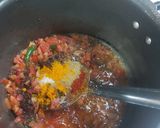 A picture of step 2 of Chicpeas masala curry.