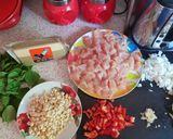 A picture of step 1 of My Chicken #Enchiladas With Monteray Jack Cheese to Finish 😁.