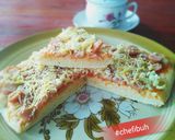 Foto langkah ke 7 dari resep Pizza homemade endeusss empuk empuk gemess...