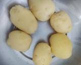 Chatpata potato chat recipe step 2 photo