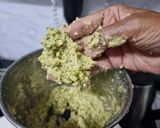 A picture of step 1 of Dal vada.