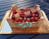 Une image de l'étape 12 de Gâteau cagette de fraises.