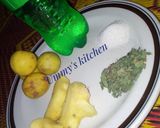 A picture of step 1 of Ginger Mojito.