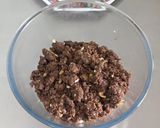A picture of step 7 of 🍪 Healthy Dark Chocolate Ragi Mixed Nut Cookies 🍪.
