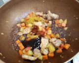 รูปขั้นตอนการทำที่ 3 ของ Black Rice Pasta Curry sauce