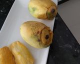 A picture of step 7 of Mango kulfa pin wheels.