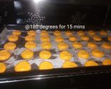 A picture of step 4 of Custard Cookies #mykidsfavouritedish.