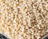 A picture of step 1 of South Indian Dahi wada.