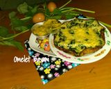 Foto langkah ke 9 dari resep Omelet Bayam Panggang (Oven dan Teflon).