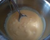 A picture of step 2 of Eggless Thums Up cake.