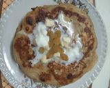 A picture of step 3 of Banana Rabdi Pancake.