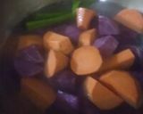 Foto langkah ke 3 dari resep Kolak Ubi Ungu & Kuning.