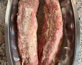 Foto del paso 1 de la receta: Solomillos de cerdo a la barbacoa con calabaza 🎃