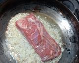 A picture of step 3 of Beef Steak with Parsley and Rustic Potatoes.